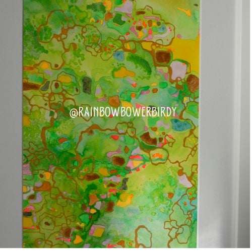 Image of Green and Gold Pow