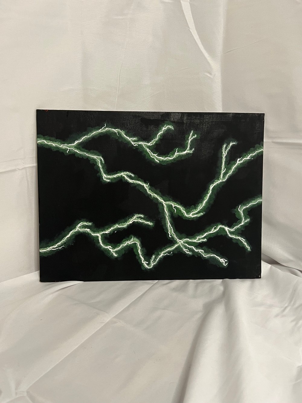 Image of Green lightning