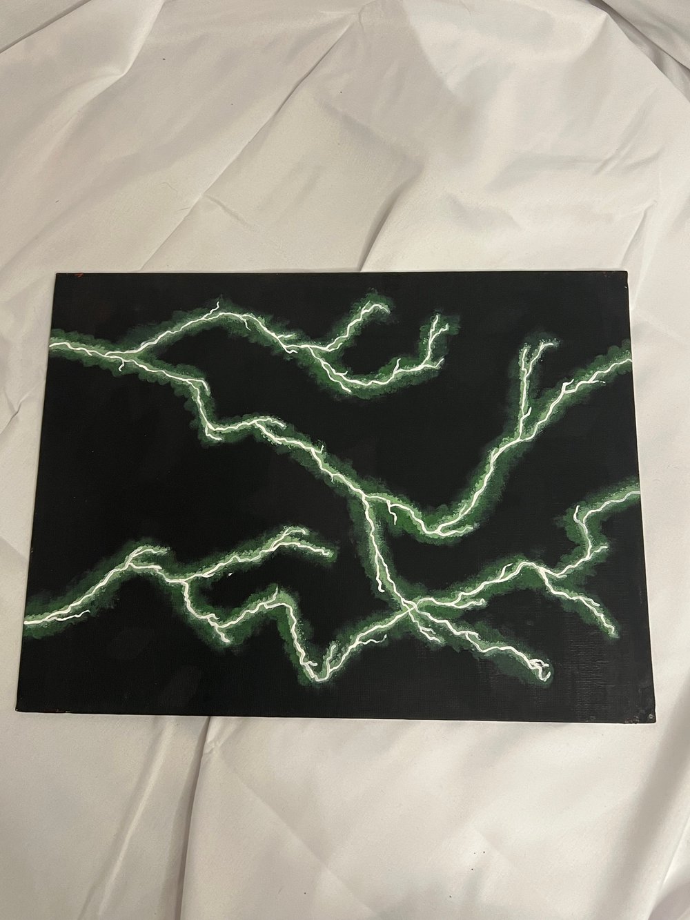 Image of Green lightning
