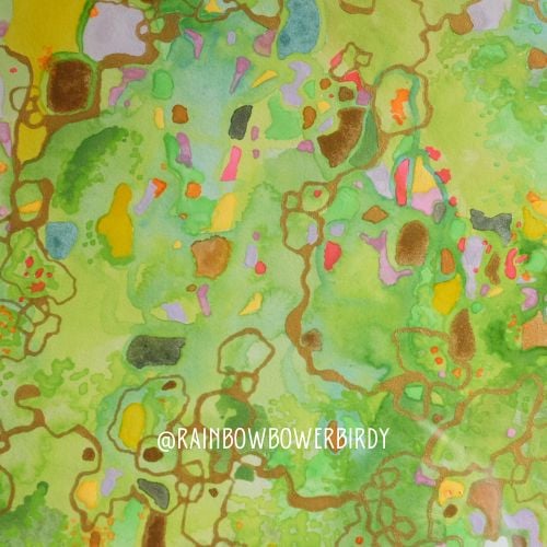 Image of Green and Gold Pow