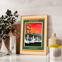 Image 3 of San Remo Glasto Print