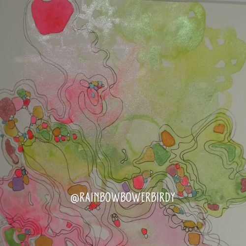 Image of Pink Blobby Heart