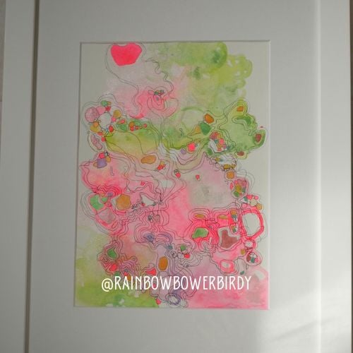 Image of Pink Blobby Heart