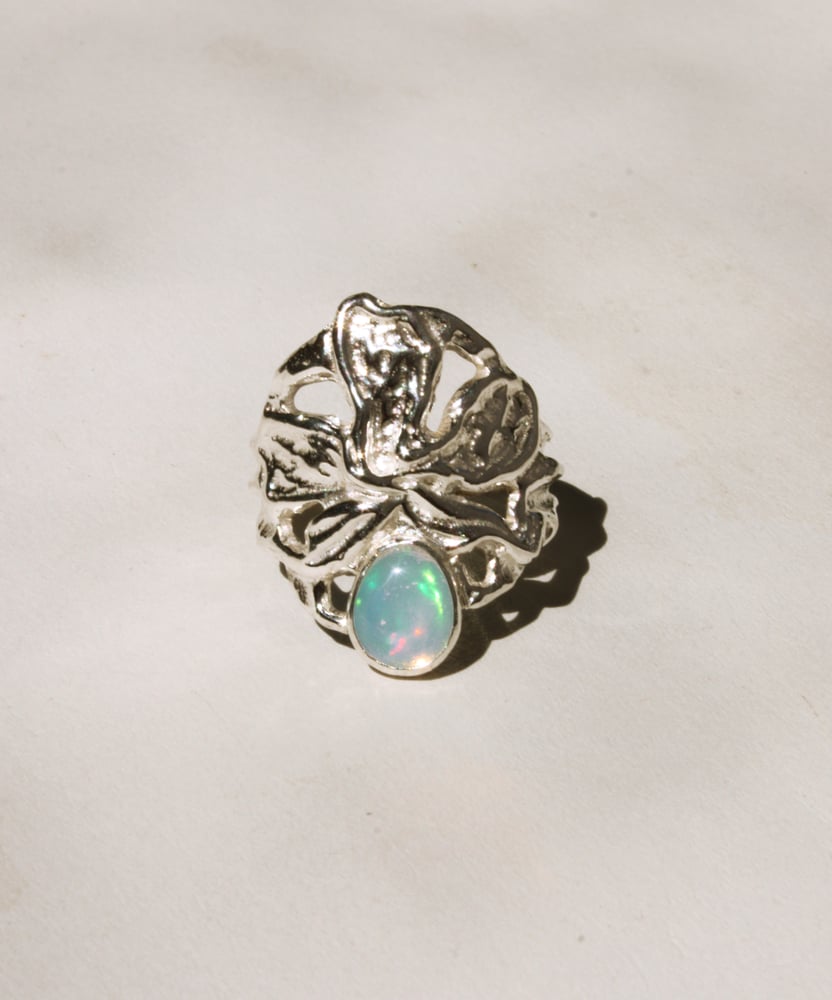 Image of Orchid Ring - silver