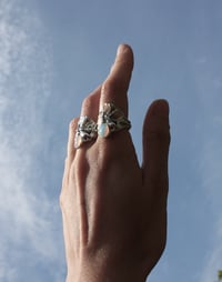 Image 5 of Orchid Ring - silver