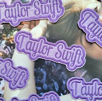 Image 2 of Taylor Swift Patch (Purple)