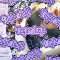 Image 1 of Taylor Swift Patch (Purple)