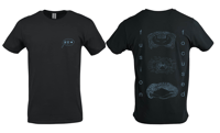 Fusion Focused Black ‘Thought Bubble’ T-Shirt - PRE ORDER