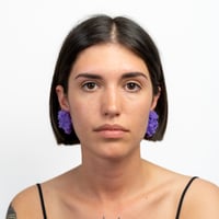 Image 1 of Sugar Purple Earrings