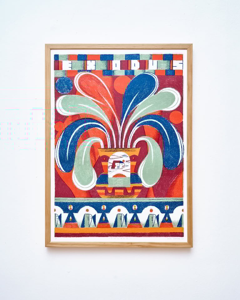 REIN VYNCKE “Exodus” Screen print edition