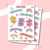 Banner Sticker Sheet