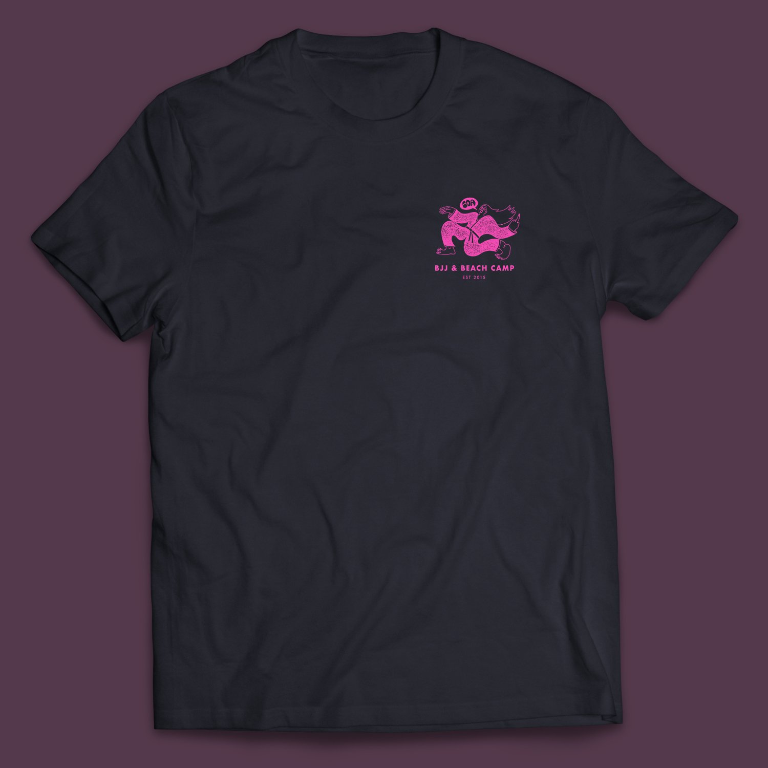 Image of BJJ&BEACH CAMP 2023 limited edition T-shirt