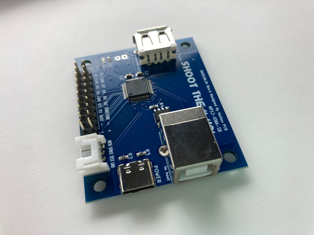 Image of MP12-IONA-SB JVS “Arcade Stick” Controller PCB Rev. 4 (Brook Compatible)