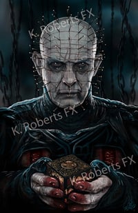 Pinhead Digital Painting Print