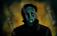 Shape Digital Painting Print