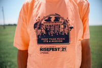 Image 2 of RiseFest 2021 Volunteer Tee