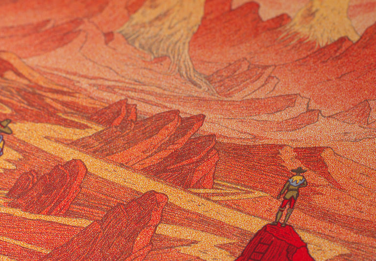 Mushrooms // Screen printed Artprint Image 4