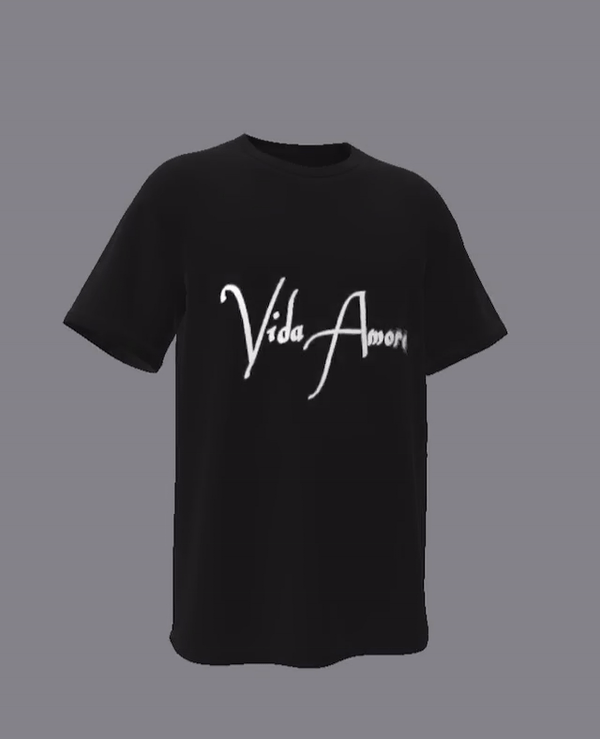 Image of Vida Amore Black t-shirt