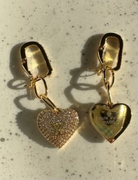 Image 2 of Lou Diamante Earrings - Gold