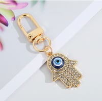 Hamsa Hand Key Chain