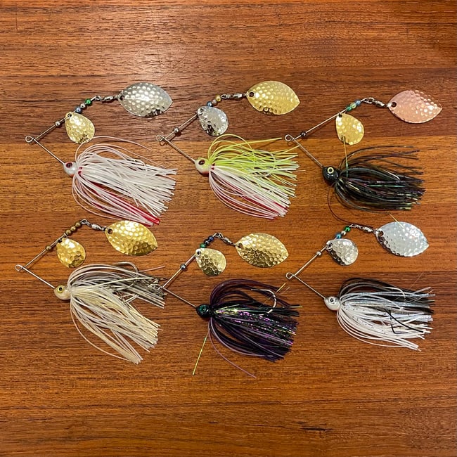 3/8 oz Junebug Spinner Baits