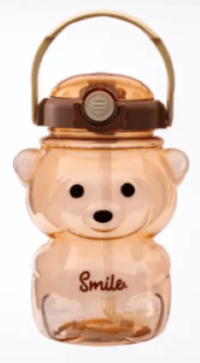 Image of Smile Teddy Bear Water Bottle