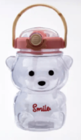 Image of Smile Teddy Bear Water Bottle