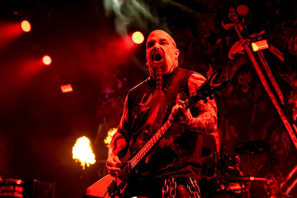 Image of Kerry King, Slayer, Madison Square Garden, Final Campaign Tour, NYC, 2019  