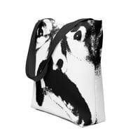 Image 2 of N8NOFACE "Cara" Graphic Photo Print Tote bag