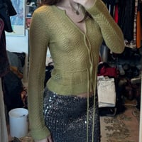 Image 2 of mohair knit cardigan 