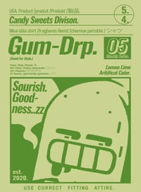 Gum-Ghost Green Poster
