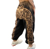 Image 1 of Bleached Calligraphy Sweatpants