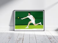 CARLOS ALACARAZ - WIMBLEDON WINNER 2023 - LIMITED EDITION PRINT 