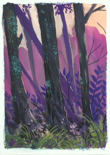 Image of Painting: Three Trees