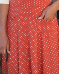 Image 2 of Picnic Skirt in Swiss Dot Print
