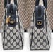 Image of Vtg Gucci Blue Satchel Bag.