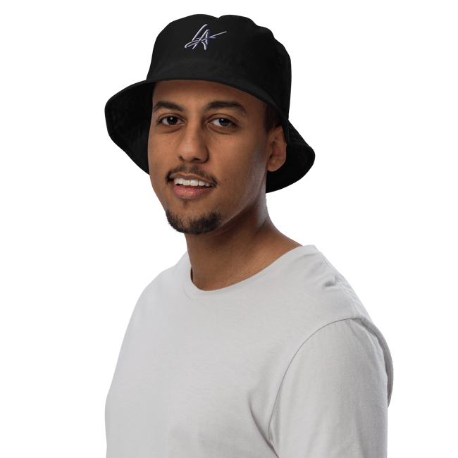 Organic LA Bucket Hat "Void Black"