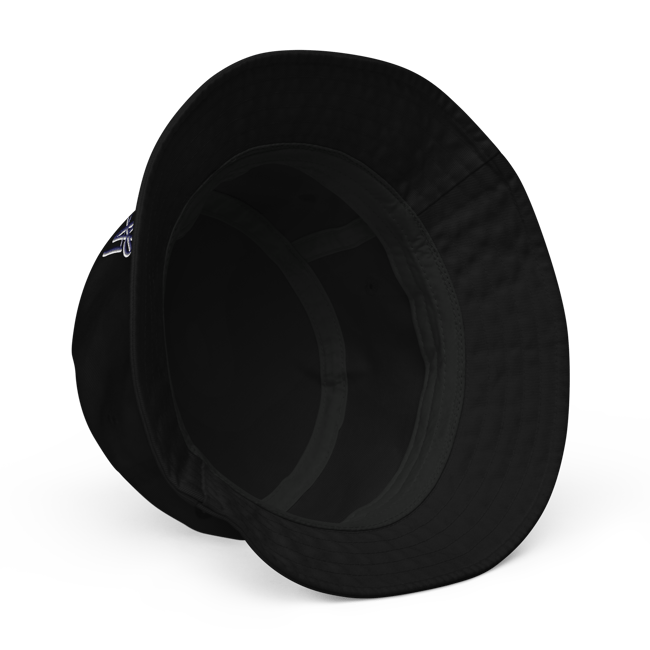 Organic LA Bucket Hat "Void Black"