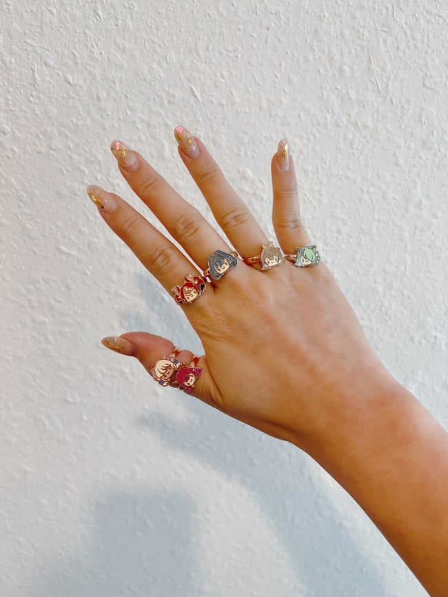 Enamel Rings [ Hololive / Holostars ]