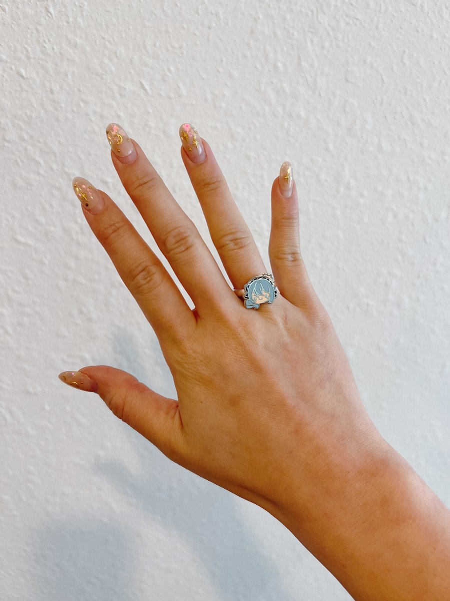 Hologram Enamel Ring