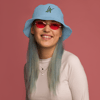 Organic LA Bucket Hat "Slate Blue"