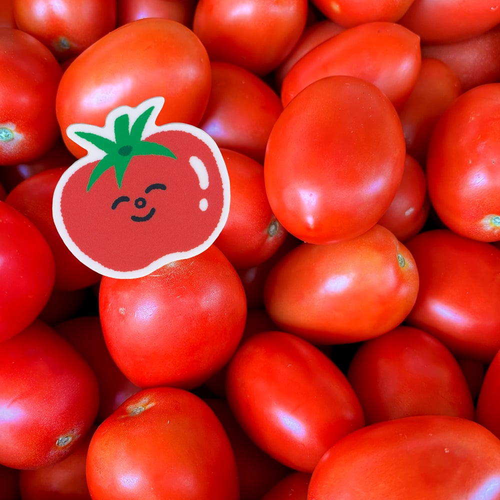 Image of Grocery Friends Tomato Sticker