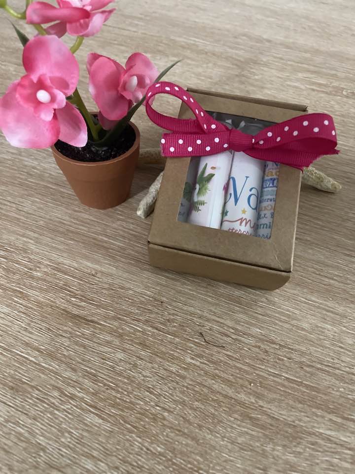 Image of Summer Sampler Organic Lip Balm 4 Pack