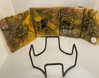 Image 2 of  Coaster set with Holder #4
