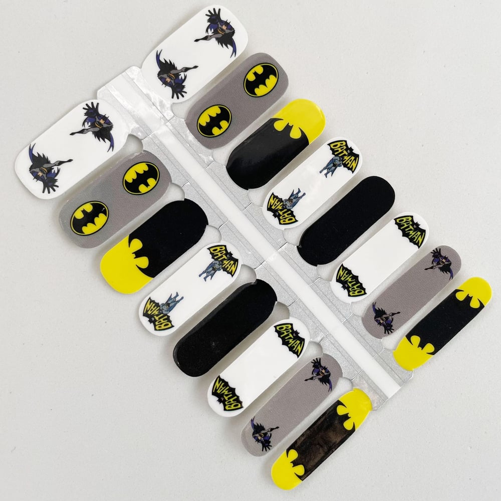 Batman Nail Polish Strip
