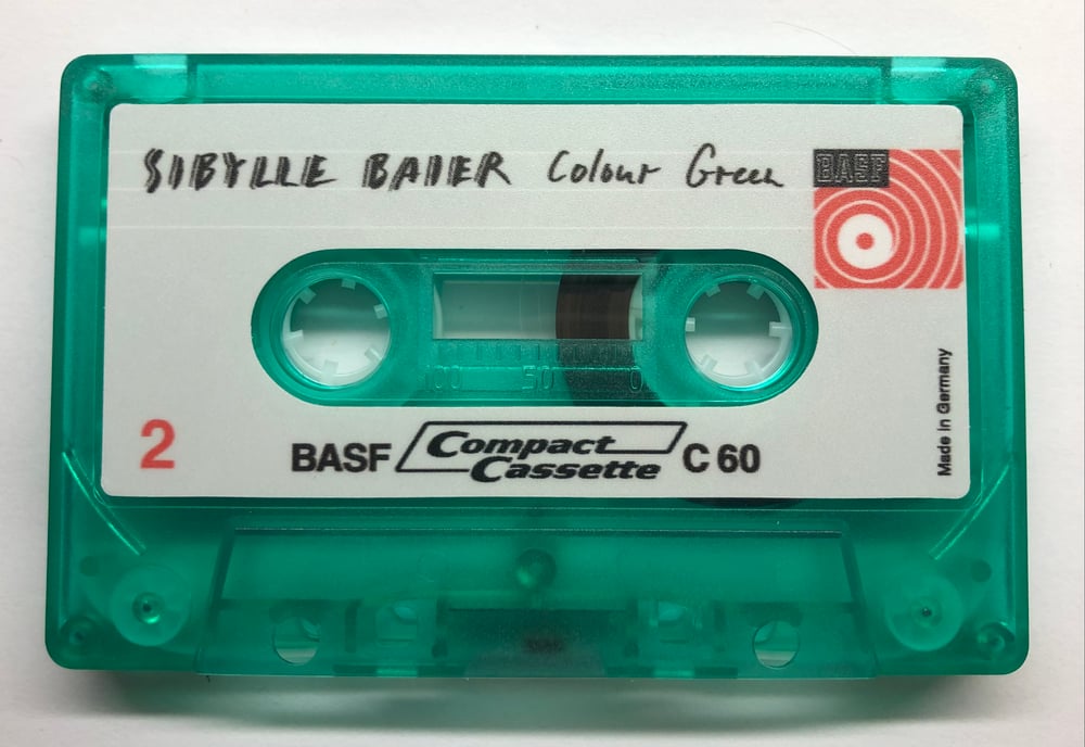 Sibylle Baier Colour Green Cassette 