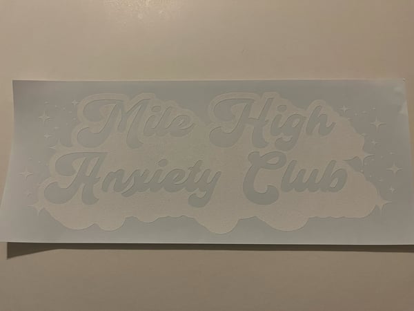 Image of Mile High Anxiety Club Design 