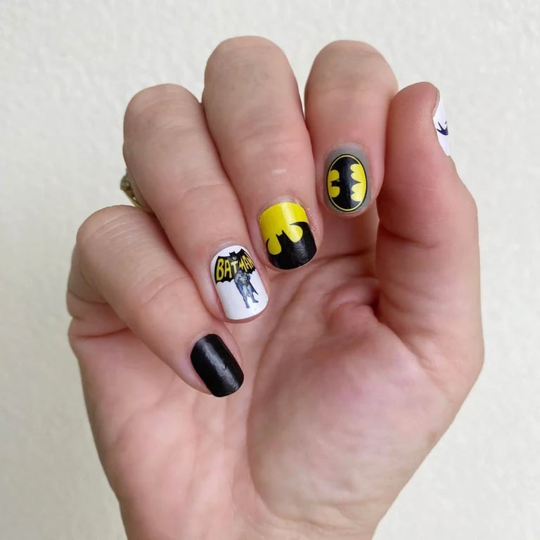 Batman Nail Polish Strip