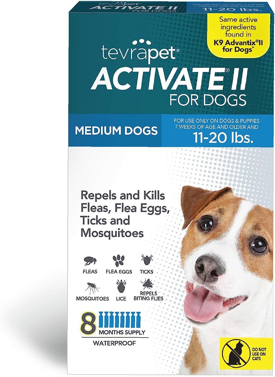 Best Flea Collar For Dogs TevraPet Activate II Flea Collar 12