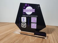 Image 4 of Social Media Table Signage